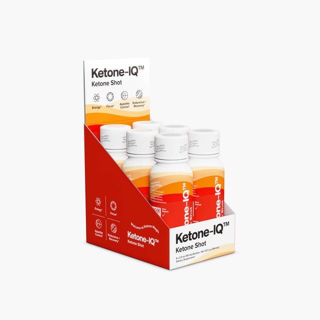 KETONE-IQ 2oz shot 4 boxes of 6 shots 24 shots