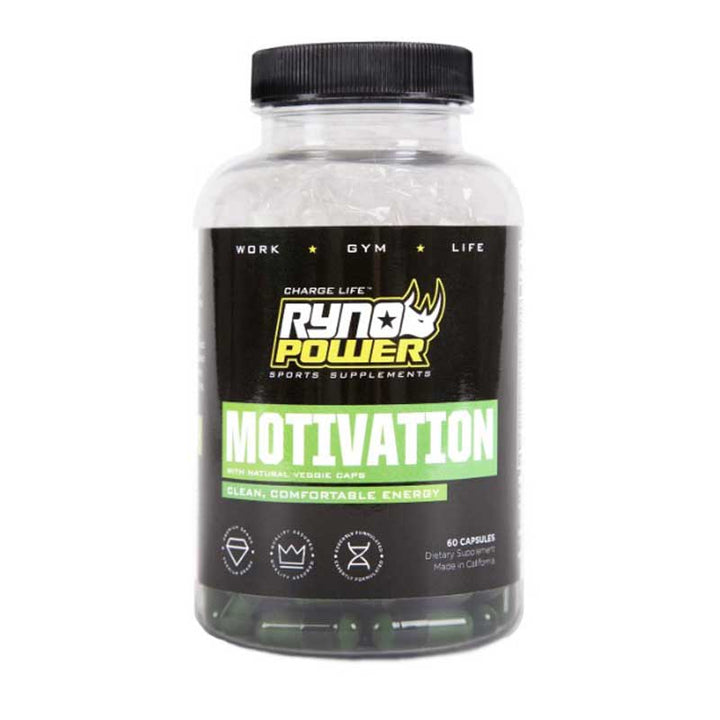 Ryno Power Motivation Capsules, 60ct