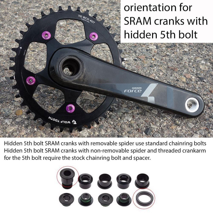 110 BCD Gravel / CX / Road Chainrings