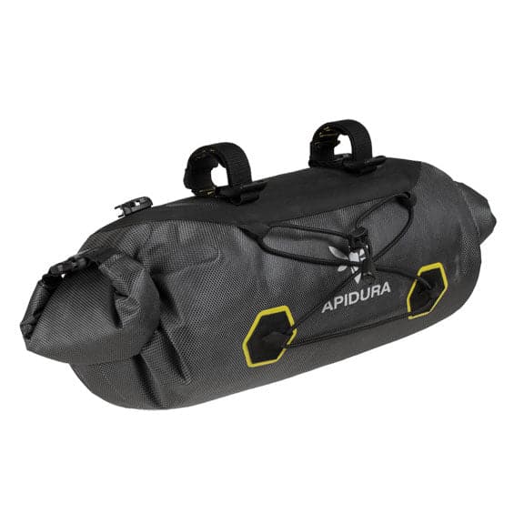 apidura expedition handlebar pack gray/black