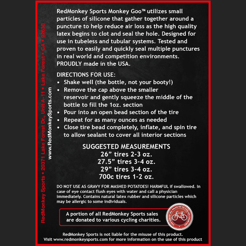 Monkey Goo Tubeless Sealant