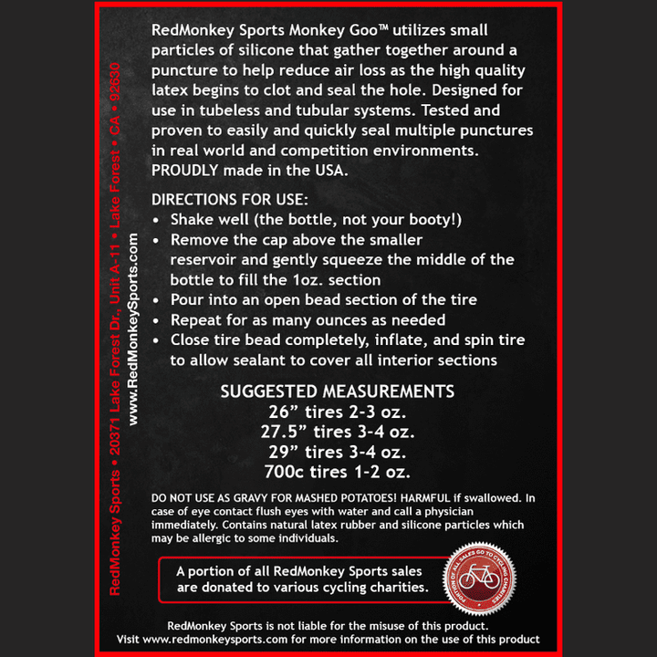 Monkey Goo Tubeless Sealant